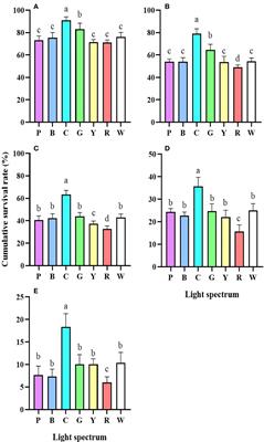Light spectrum impacts on development respiratory metabolism and antioxidant capacity of larval swimming crab Portunus trituberculatus